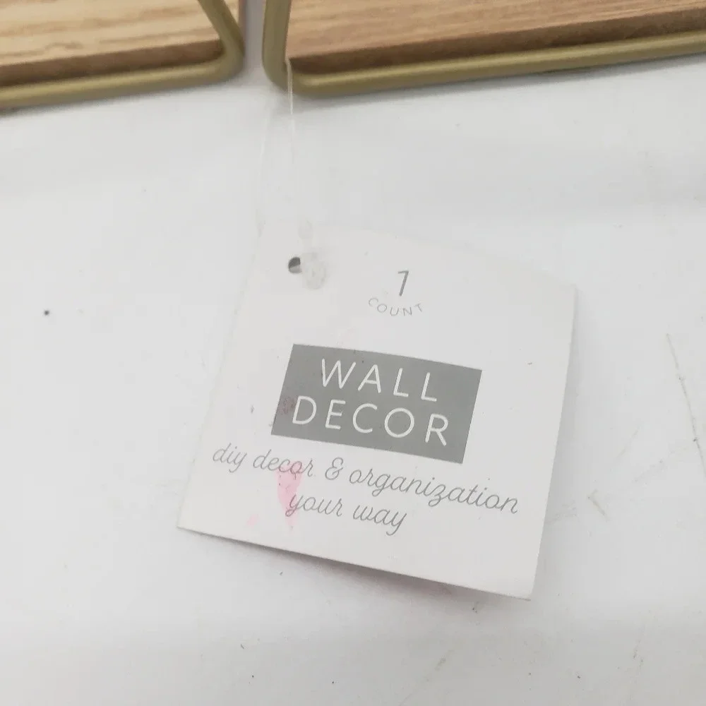 WALL DECOR #1 DIY DECOR AND ORGANIZARTION HALH CIRCLE  (L9.5/H 5in) WALL DECOR